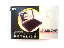 [0376] Tampo metalico MILCAR N°3 (Negro)