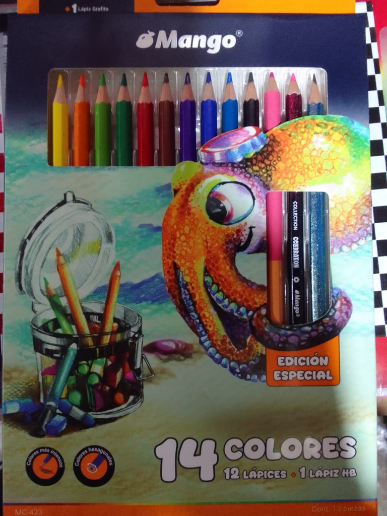Color Largo Mango 14 Colores