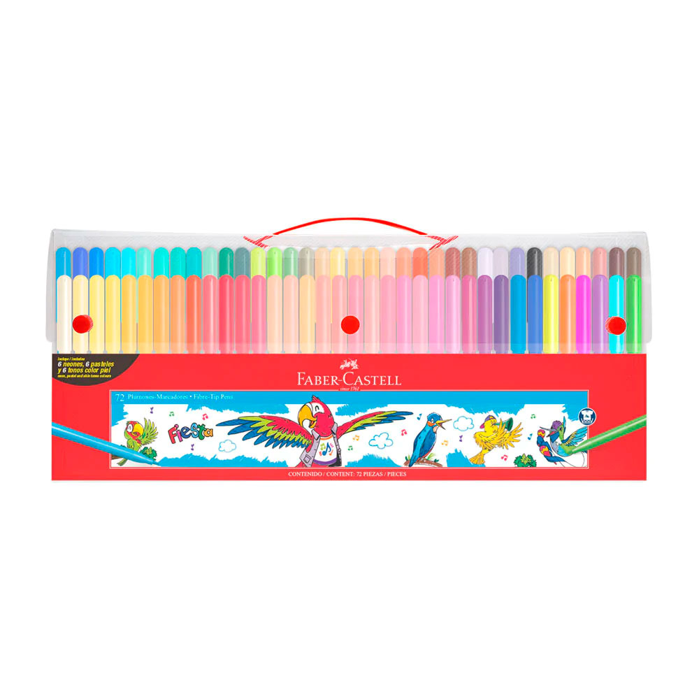 Marcador  Faber Castell  sof 100Colores