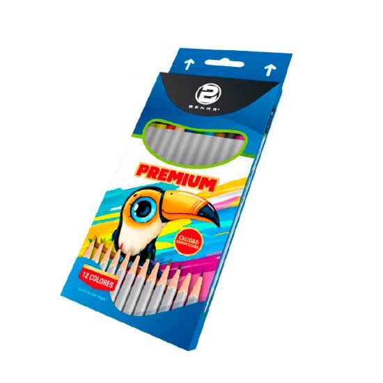 Color Largo Premium BENMA de 12 Colores