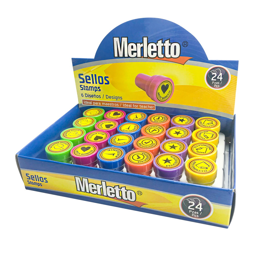 Sellos Merletto 24PCS