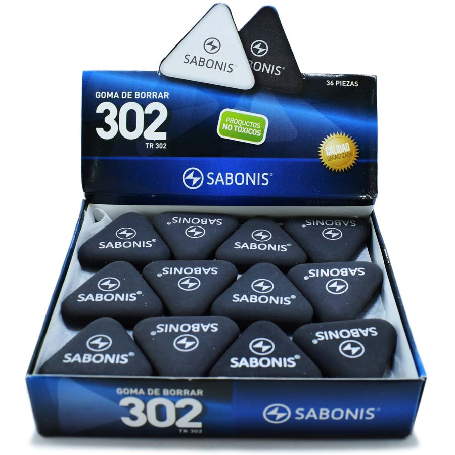 Borrador Sabonis Trangular Pequeño (302) 36pcs