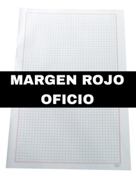 Hojas Cuadernillo Margen Rojo 100box (Oficio)