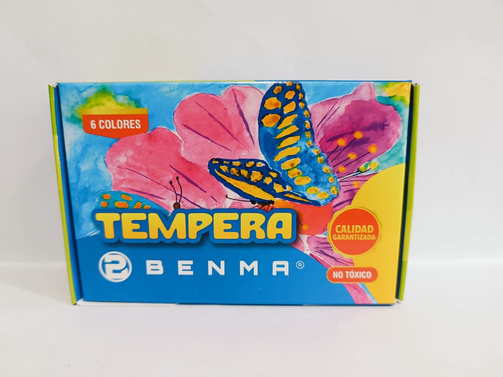 Tempera Benma 6 Colores