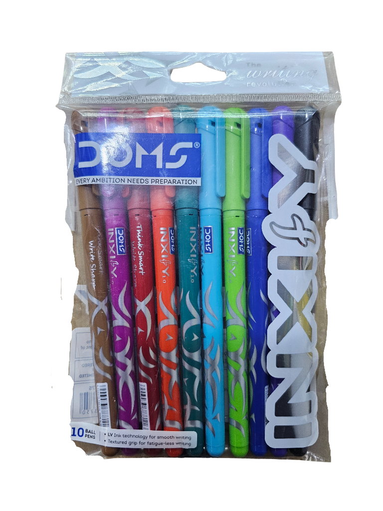 Boligrafo Doms Inxify 10 colores