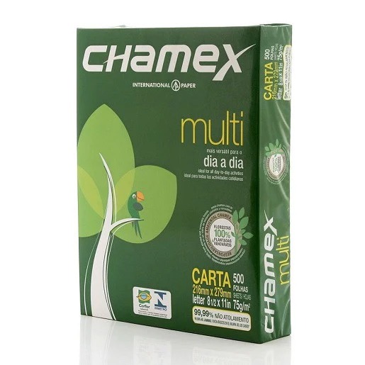 Bond Escolar Carta Chamex 63gr 500hjs