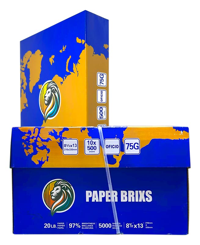 Bond PAPER BRIXS Oficio 75gr. 500hjs