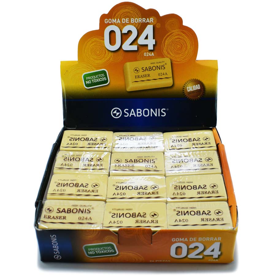 Borrador Sabonis - Miga  de Pan 24pcs