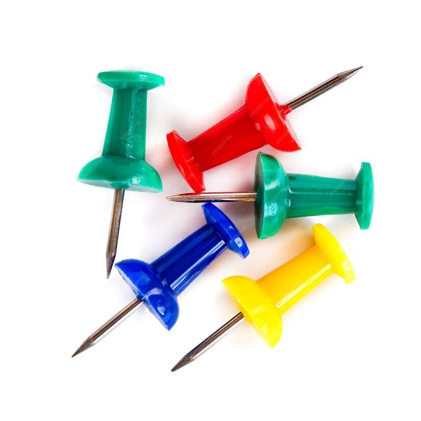 Chincheta Colores 10x50pcs