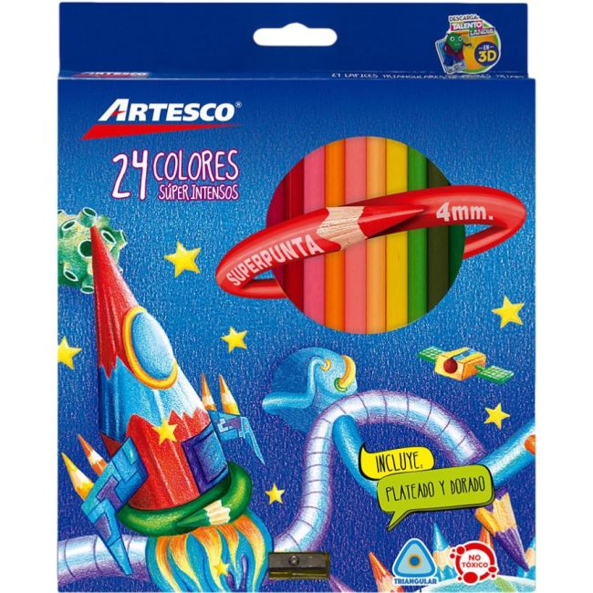 Color Largo Artesco 24 Colores