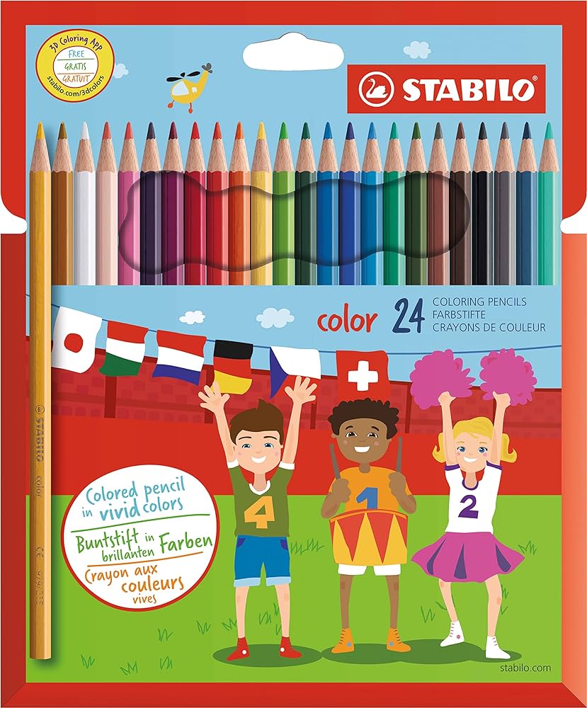 Color Largo Stabilo 24 Colores