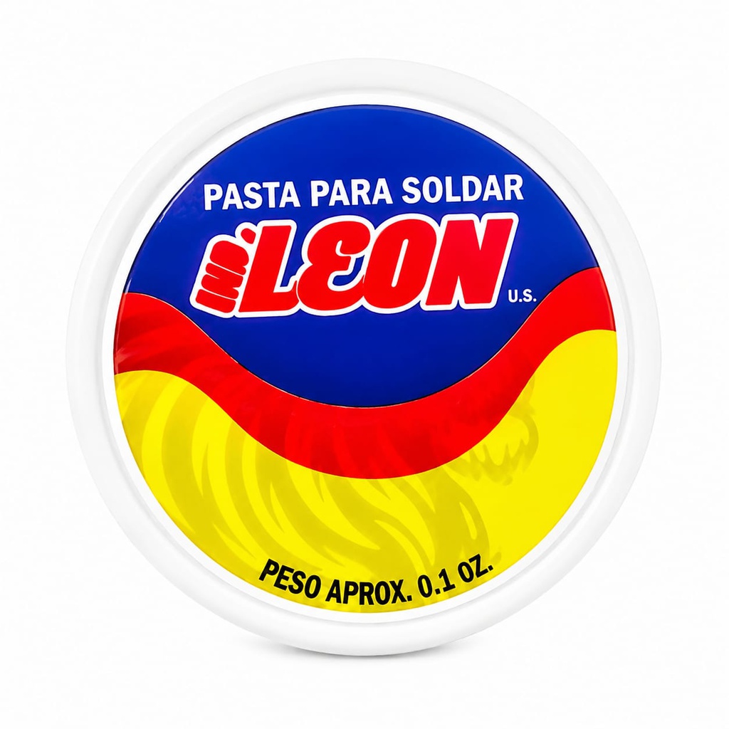 Crema o pasta para Soldar LEON 20gr. Robotica Pequeño