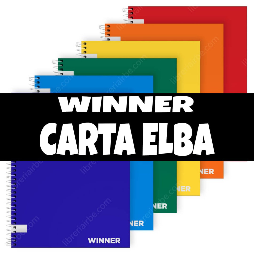 Anillado Carta Winner Elba 100hjs