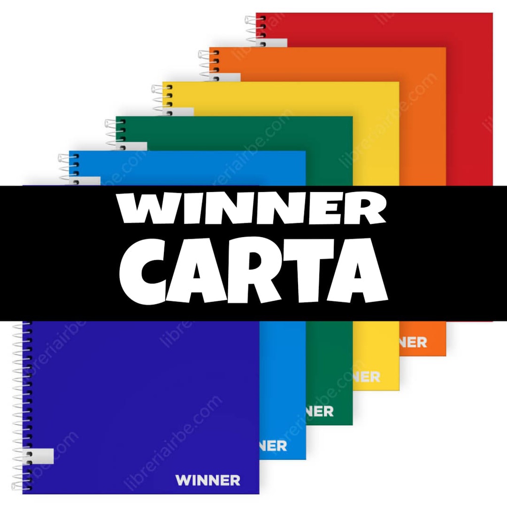 Anillado Carta Winner 100hjs