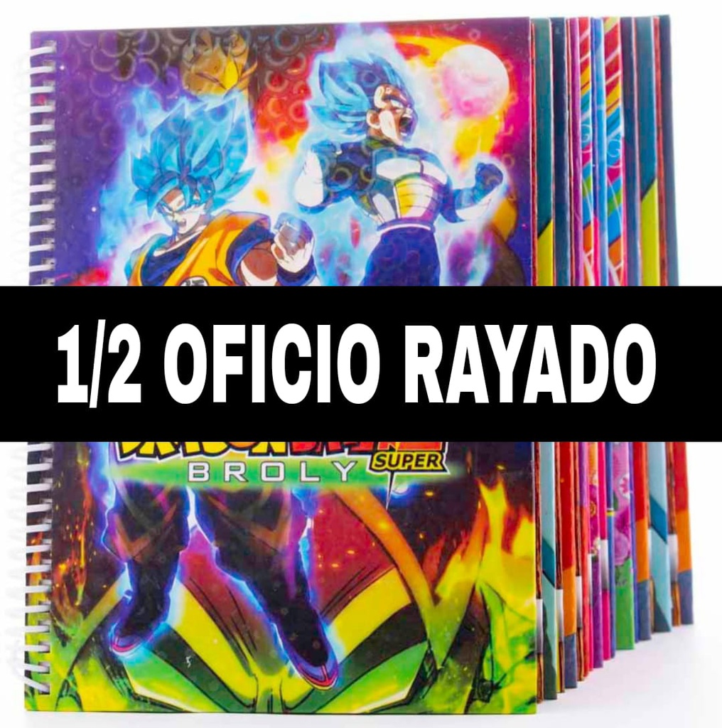 Anillado Artesanal Medio Oficio Rayado 100hjs