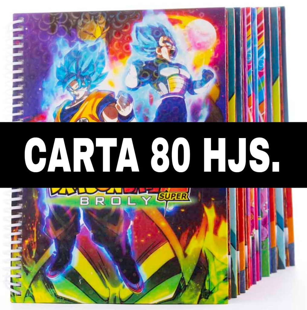 Anillado Artesanal Carta 80hjs