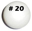 Esfera de plastoformo #20