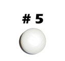 Esfera de plastoformo #5 25PCS