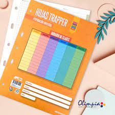 Hojas Traper ABC a COLOR de 5P Universal  200Hjs