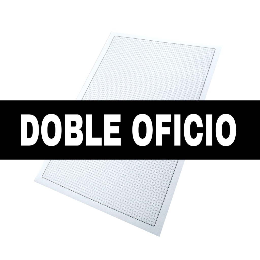 Hojas Cuadernillo Doble Oficio 500hojas