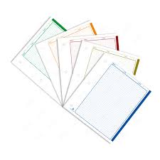 Hojas de carpeta a COLORES ABC 500hjs
