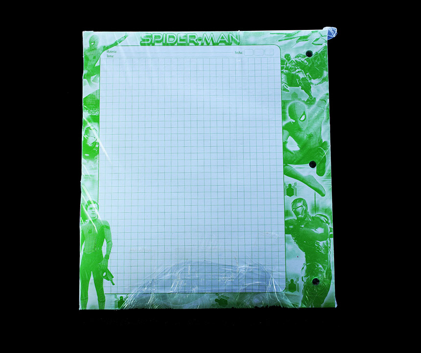 Hojas de Carpeta Monocolor Flipo 500hjs