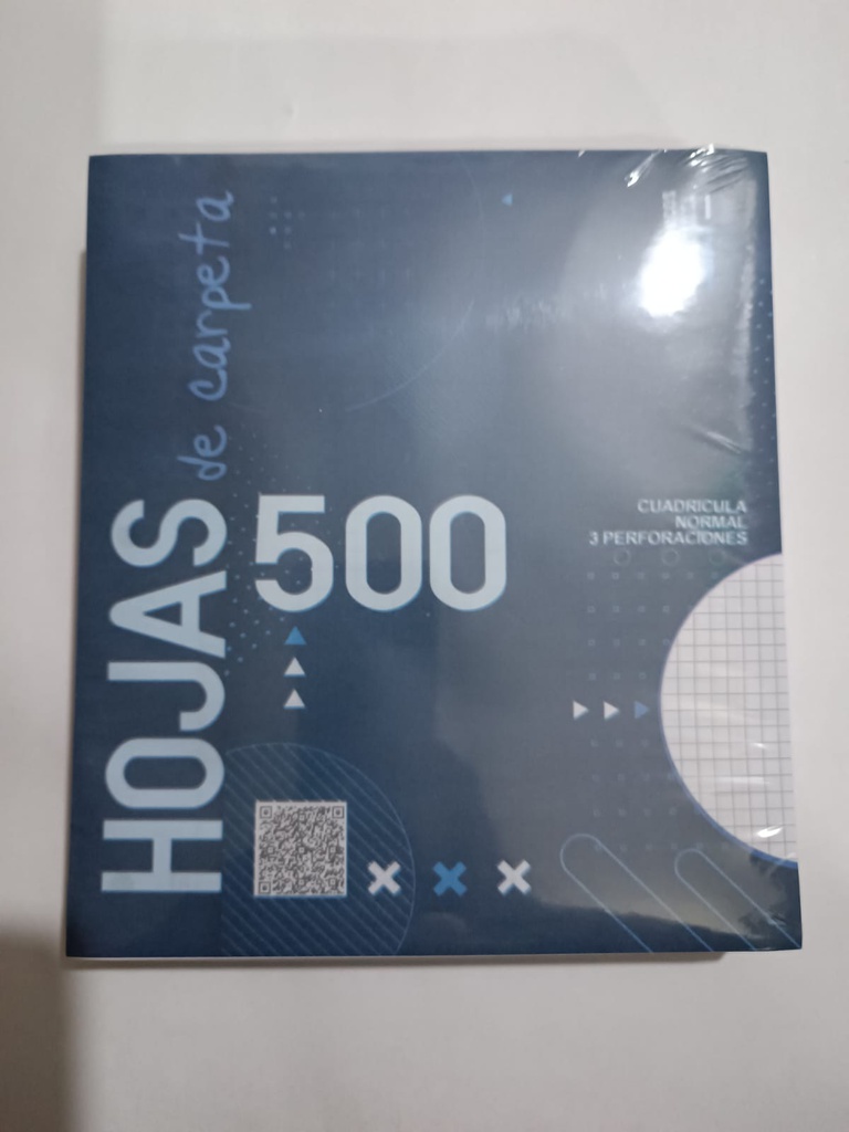 Hojas de Carpeta Unicos 500 hjs.