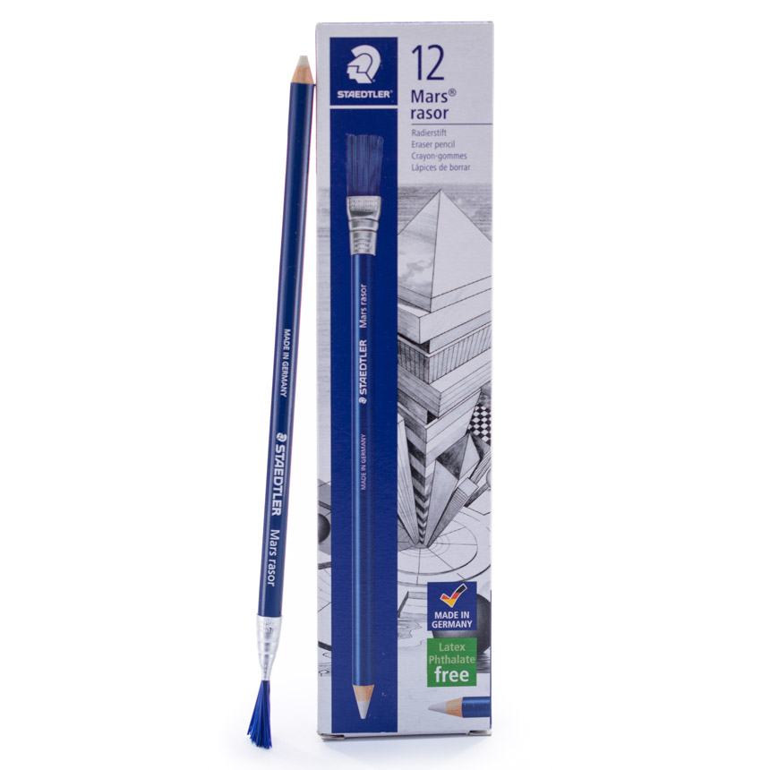 Lapiz de borrar con cepillo 526 61  rasor  Staedtler 12pcs