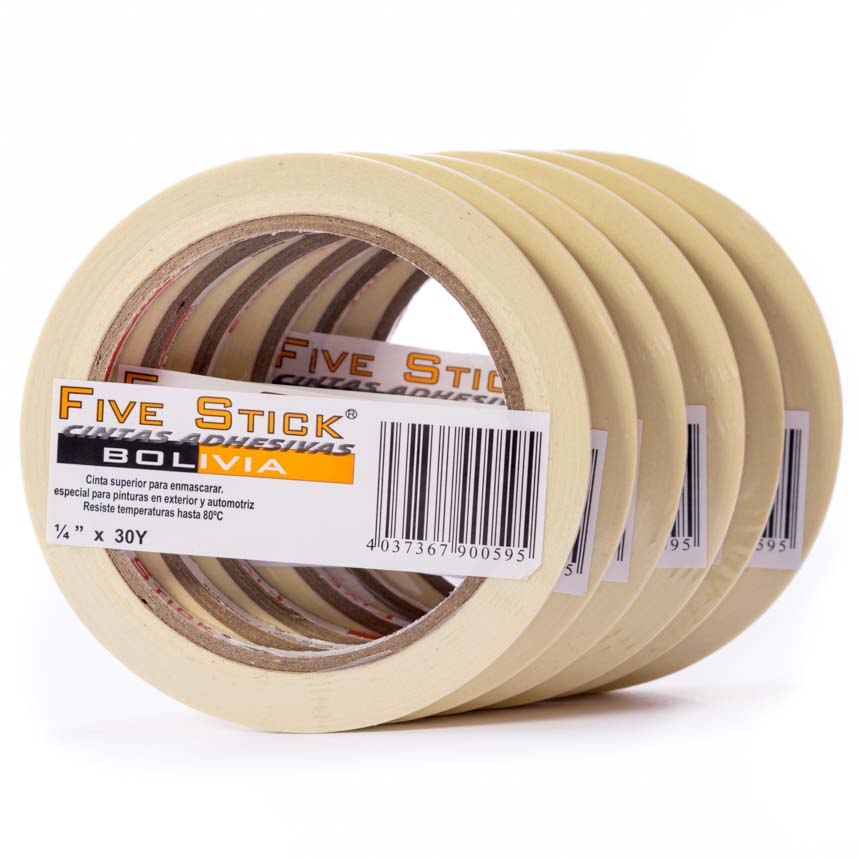 Masking pequeno 1/4" o 6mm /30y FIVE STICK (0.5cm)