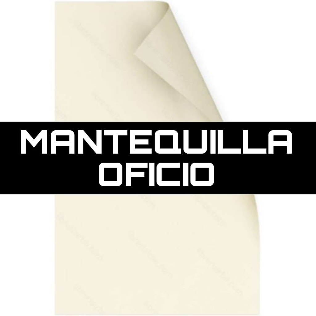 Papel MANTEQUILLA Oficio