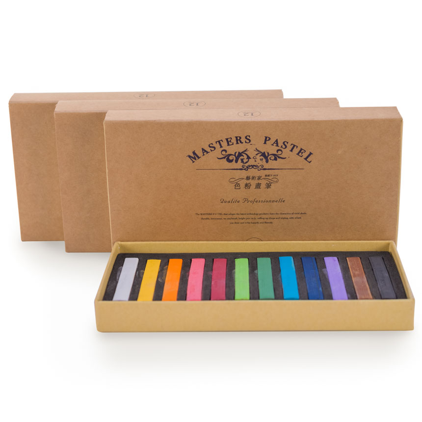 Pasteles Secos Master Pastel 12 colores