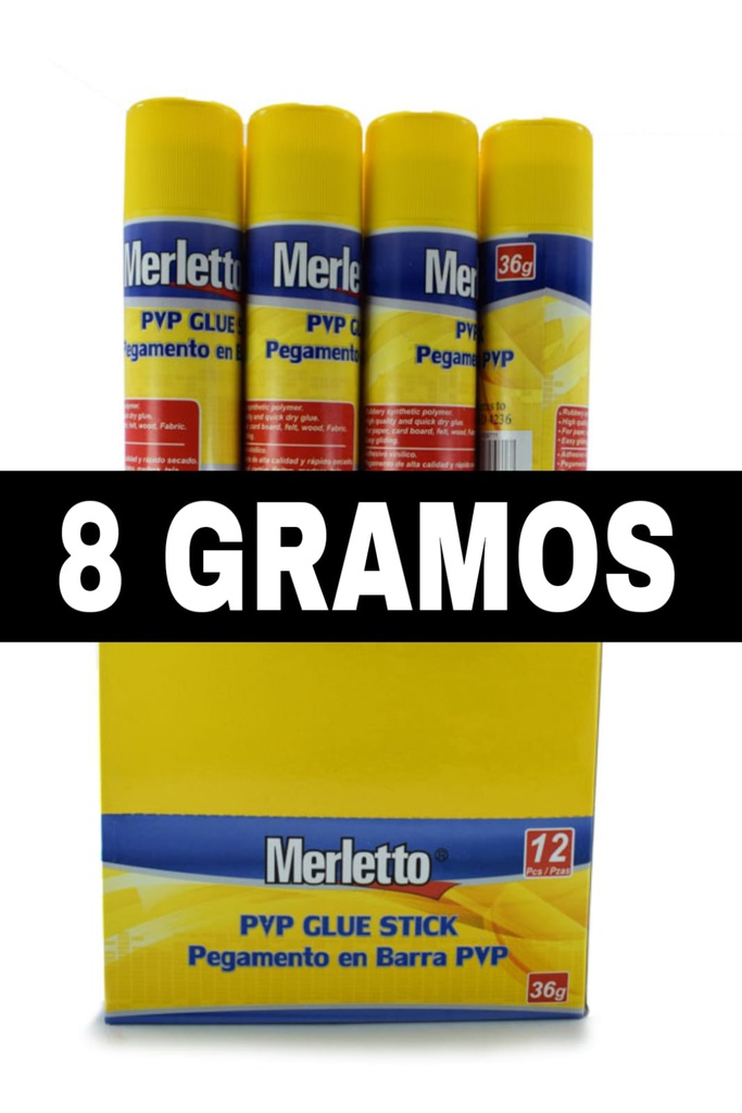 Pegamento en Barra Uhu Merletto 8GR 24PCS