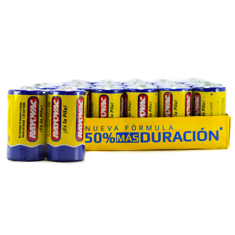 Pilas Rayovac GRANDE 24pcs