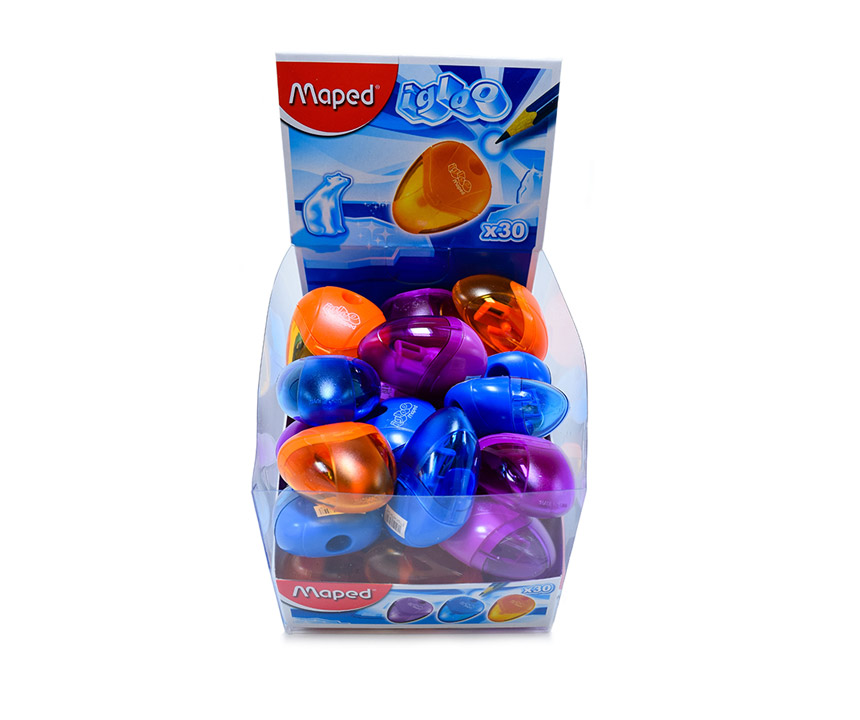 Tajador Maped IGLOO c/ basurero 30PCS