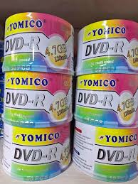 Tambor DVD Blanco Yomico 50pcs