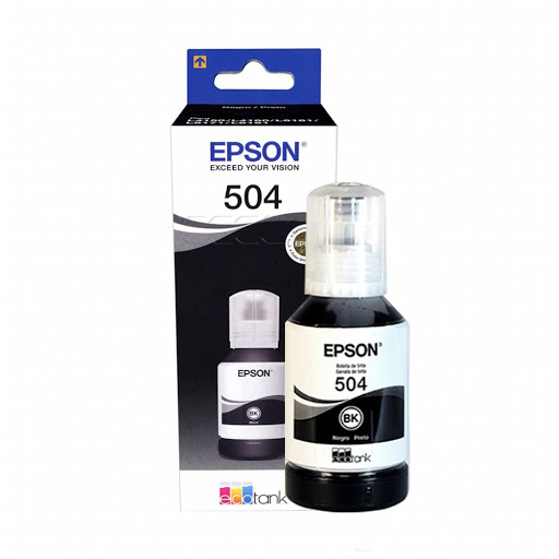 Tinta ORIGINAL EPSON  504, 127ml Negro