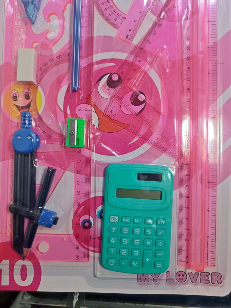 Estuche Geometrico Completo + Calculadora