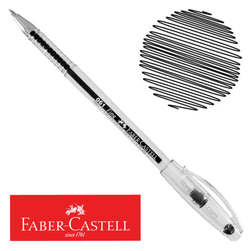 Boligrafo 061 Faber Castell 12pcs