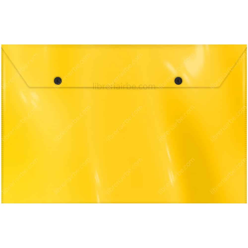 Folder Plastico Colores Oficio con boton
