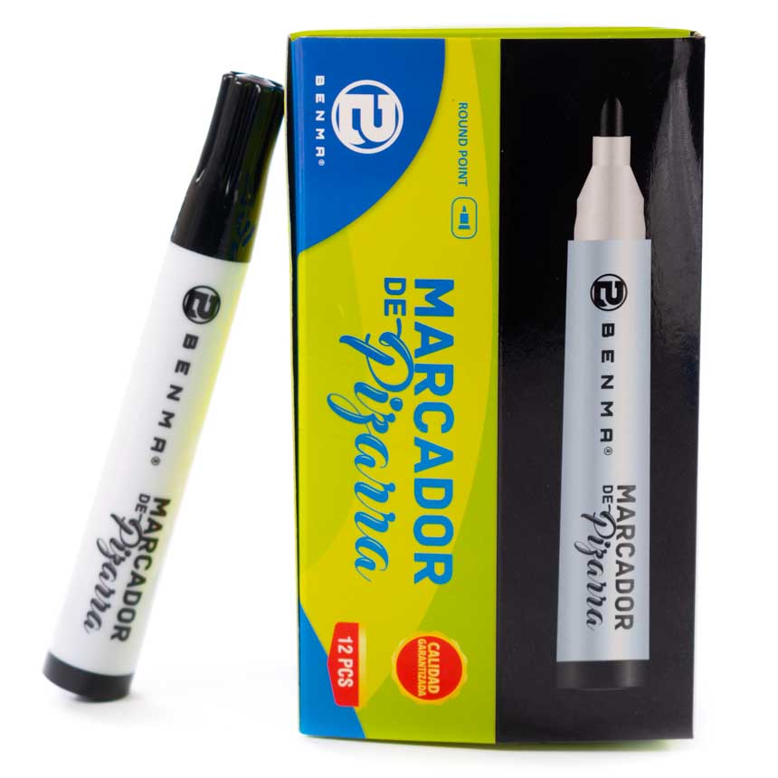 Marcador Acrilico / Pizarra Benma 12PCS