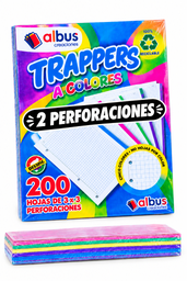 Hojas Traper ALBUS de Colores