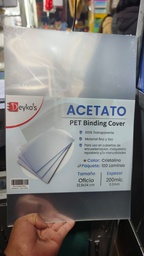 [0005] Acetato Oficio Deykos 100PCS 200micras 0.2mm