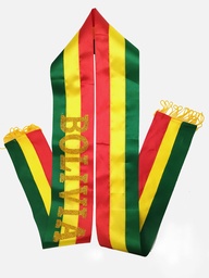 Banda tricolor 10cm x 1.5m 12 PCS