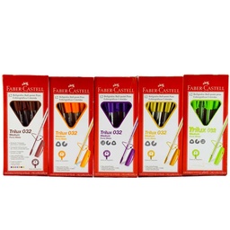 Boligrafo 032 Trilux Faber Castell 12PCS