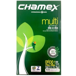 [10319] Bond Escolar Oficio Chamex 63gr. 500hjs