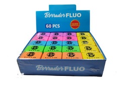 [B60] Borrador Benma Fluo PEQUEÑO 60pcs