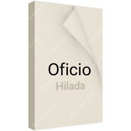 [HI-OFI-2] Cartulina HILADA Crema/Oficio 100hjs