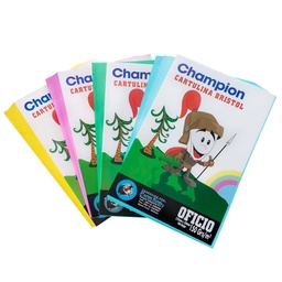 Cartulina oficio color suave de 100H