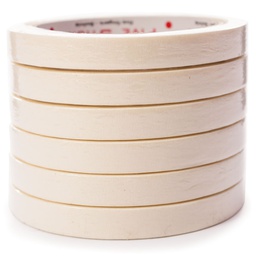 Cinta masking 1/2&quot;x20Y(12mmx18m) FIVE STICK 1CM.