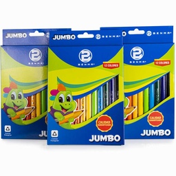 [CJ12] Color Largo JUMBO BENMA 12 Colores